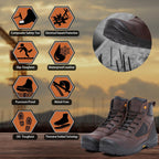 MWORK 6" Safety Work Boots For Men Water Resistant Composite Toe Puncture Resistant EH Non Slip No Metal ASTM F2413-18 Comfortable&Durable MW9276