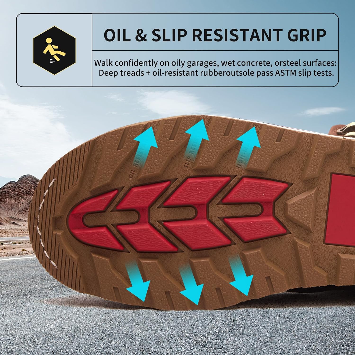 MWORK Welted Blunt Men's 6